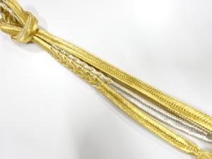 正絹　手組帯締め（長尺）